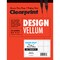 Clearprint 1000H Design Vellum Pad with Fade-Out Grid, 16 lb., 100% Cotton, 50 Sheets/Pad